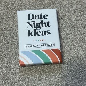 Date Night Ideas Scratch Off Cards